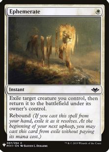 儚い存在/Ephemerate》[PWシンボル付き再版] 白C | 日本最大級 MTG通販 