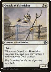 《疾風衣の散兵/Gustcloak Skirmisher》[PWシンボル付き再版] 白U