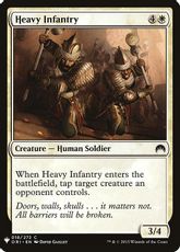 《重歩兵/Heavy Infantry》[PWシンボル付き再版] 白C