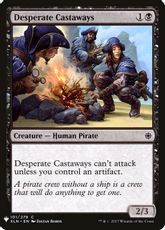 《自暴自棄の漂流者/Desperate Castaways》[PWシンボル付き再版] 黒C