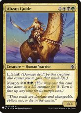 《アブザンの先達/Abzan Guide》[PWシンボル付き再版] 金C