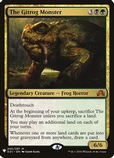 《ギトラグの怪物/The Gitrog Monster》[PWシンボル付き再版] 金R