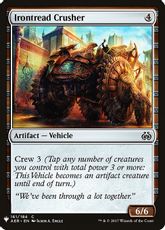 《鉄装破壊車/Irontread Crusher》[PWシンボル付き再版] 茶C