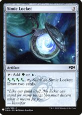 《シミックのロケット/Simic Locket》[PWシンボル付き再版] 茶C