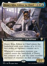 (171)■拡張アート■《編集長、デンリー・クリン/Denry Klin, Editor in Chief》[NCC-BF] 金R