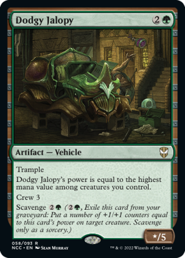 (058)《危険な廃車/Dodgy Jalopy》[NCC] 緑R