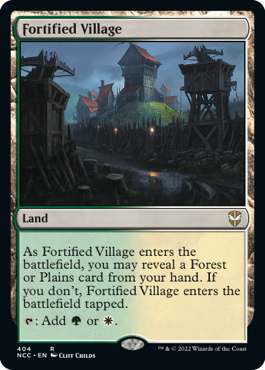 (404)《要塞化した村/Fortified Village》[NCC] 土地R