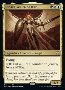(343)《戦争のアスラ、ジェナーラ/Jenara, Asura of War》[NCC] 金R