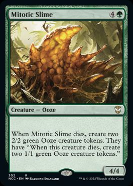 (302)《分裂するスライム/Mitotic Slime》[NCC] 緑R