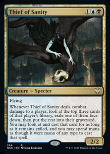 (354)《正気泥棒/Thief of Sanity》[NCC] 金R