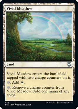 (446)《鮮烈な草地/Vivid Meadow》[NCC] 土地U