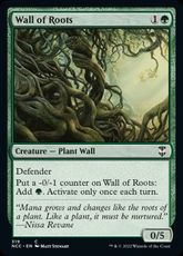 (319)《根の壁/Wall of Roots》[NCC] 緑C