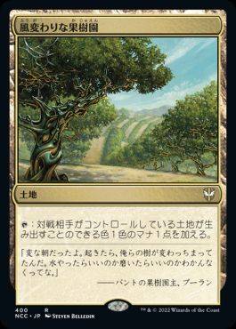 《風変わりな果樹園/Exotic Orchard》[NCC] 土地R
