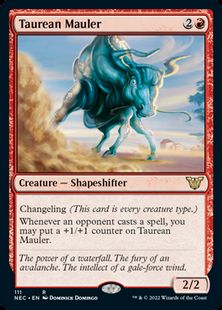 (111)《雄牛のやっかいもの/Taurean Mauler》[NEC] 赤R