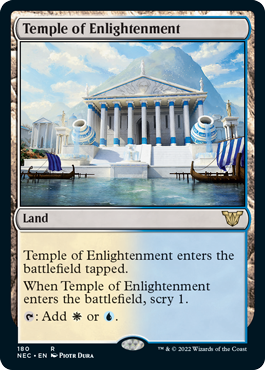 (180)《啓蒙の神殿/Temple of Enlightenment》[NEC] 土地R
