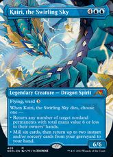 【Foil】(408)■ボーダーレス■《渦巻く空、開璃/Kairi, the Swirling Sky》※ドラフト・セットブースター版[NEO-BF] 青R