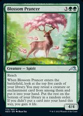 (175)《花咲く跳獣/Blossom Prancer》[NEO] 緑U