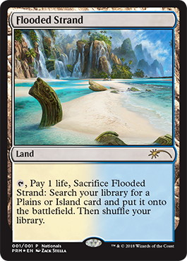 MTG Flooded Strand / 溢れかえる岸辺 FoilFloodedSt