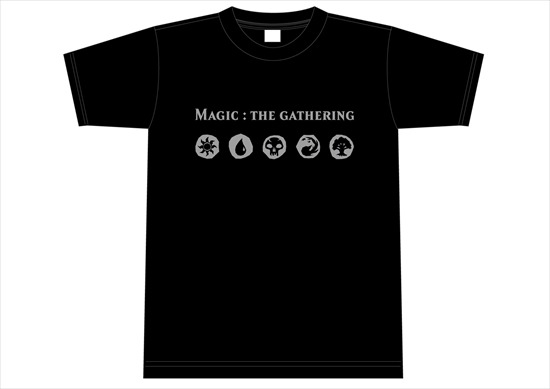 MTG Tシャツ マナモチーフ 黒 Lサイズ