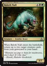 【Foil】《ベイロスの虚身/Baloth Null》[OGW] 金U