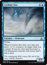 《竜巻の種父/Cyclone Sire》[OGW] 青U