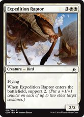 《探検の猛禽/Expedition Raptor》[OGW] 白C