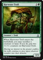 【Foil】《収穫トロール/Harvester Troll》[OGW] 緑U