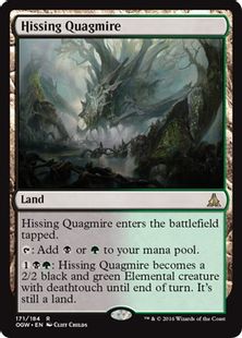 《風切る泥沼/Hissing Quagmire》[OGW] 土地R