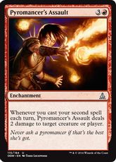 【Foil】《紅蓮術師の突撃/Pyromancer's Assault》[OGW] 赤U