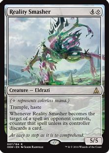 【Foil】《現実を砕くもの/Reality Smasher》[OGW] 無R