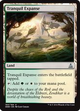 【Foil】《平穏なる広野/Tranquil Expanse》[OGW] 土地U