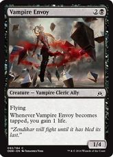 【Foil】《吸血鬼の特使/Vampire Envoy》[OGW] 黒C