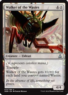 【Foil】《荒地を歩くもの/Walker of the Wastes》[OGW] 無U