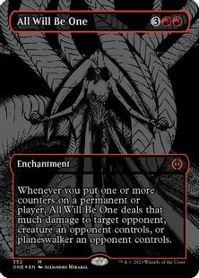 オイルスリック・Foil】(352)《完全なる統一/All Will Be One》[ONE-BF 