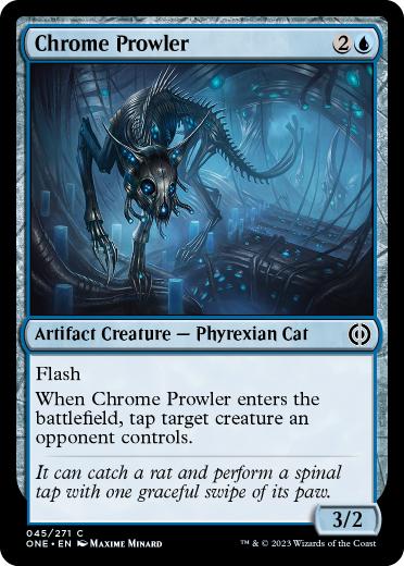 (045)《金属のうろつくもの/Chrome Prowler》[ONE] 青C