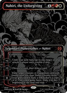 オイルスリック・Foil】(364)《慈悲無き者、ナヒリ/Nahiri, the 