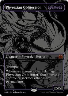 オイルスリック・Foil】(351)《ファイレクシアの抹消者/Phyrexian 