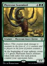 (111)《ファイレクシアの群れの王/Phyrexian Swarmlord》[ONC] 緑R