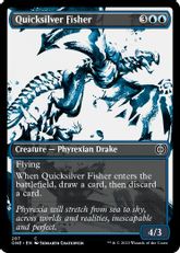 【Foil】(287)■ショーケース■《水銀の魚捕り/Quicksilver Fisher》[ONE-BF] 青C