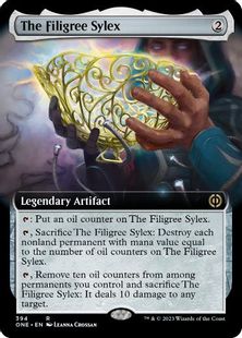 (394)■拡張アート■《金線の酒杯/The Filigree Sylex》[ONE-BF] 茶R