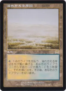 溢れかえる岸辺/Flooded Strand》[ONS] 土地R | 日本最大級 MTG通販
