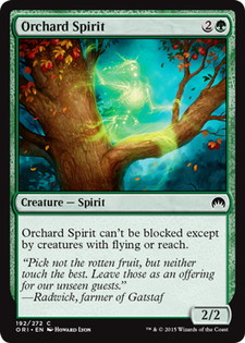《果樹園の霊魂/Orchard Spirit》[ORI] 緑C