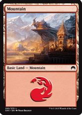 【Foil】(265)《山/Mountain》[ORI] 土地