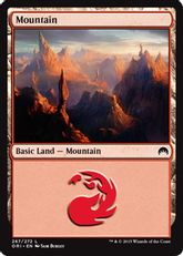 【Foil】(267)《山/Mountain》[ORI] 土地