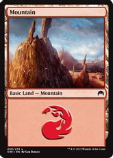 【Foil】(268)《山/Mountain》[ORI] 土地