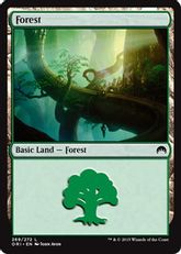 【Foil】(269)《森/Forest》[ORI] 土地