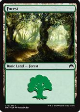 【Foil】(270)《森/Forest》[ORI] 土地