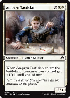《アンプリンの戦術家/Ampryn Tactician》[ORI] 白C