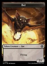 【Foil】(001)《コウモリトークン/Bat token》[BIG] 黒
