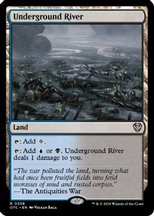 (338)《地底の大河/Underground River》[OTC] 土地R